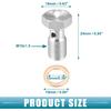 Banjo Bolt Brake Fitting Adapter Kit M10x1.0 Brake Line Thread Single Banjo Bolt with 4 Copper Washers