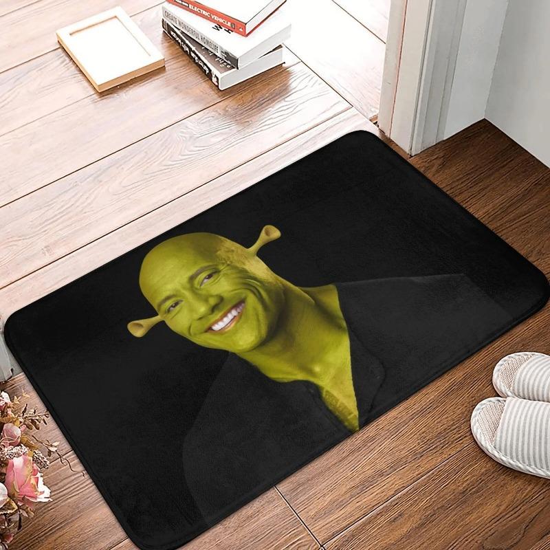 Dwayne The Rock Johnson Meme Doormat Mat Anti-Slip Floormat Bathroom Doormat Kitchen Bedroom Rug Carpet