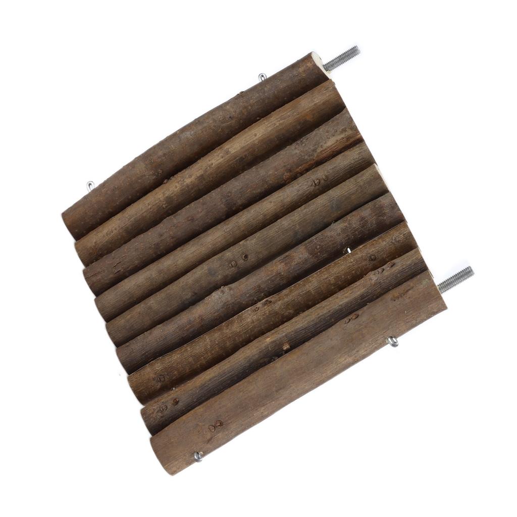 Hamster Wooden Platform Safe Pet Rectangle Wood Stand for Cockatie Hamster Rabbits