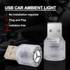 USB LED Car Light Auto Interior Atmosphere Light Car accessories For Mercedes-Benz AMG C500 C200 C300 A B C E GLA CLA GLK GL ML GLE W204 W205 W203 W11