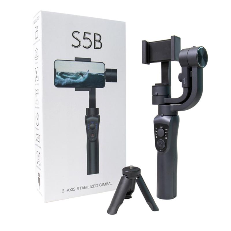 S5B Handheld 3-Axis Gimbal Stabilizer Cellphone Action Camera Anti-shake Holder