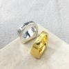 UNOde50 Spanish Embossed Chain Link Ring - Niche High-End Design