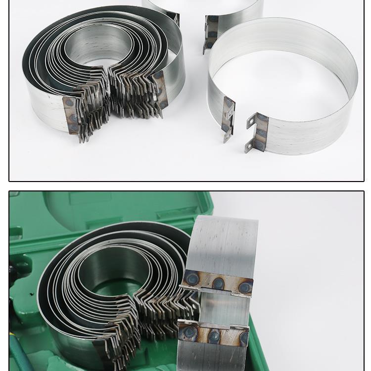 Univerzální stlačovač a montážní nástroj pístních kroužků s kleštěmi