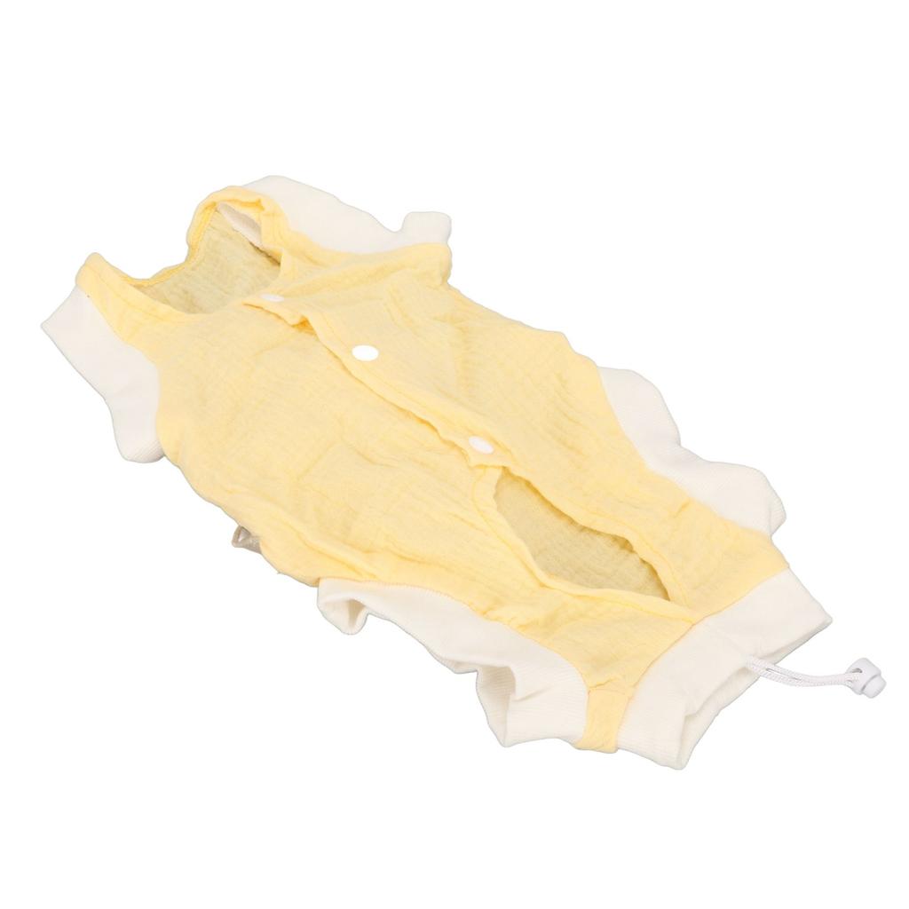 Cat Recovery Suit Breathable Prevent Licking Wound Protection Cat Postoperative Suit for Dogs Cats