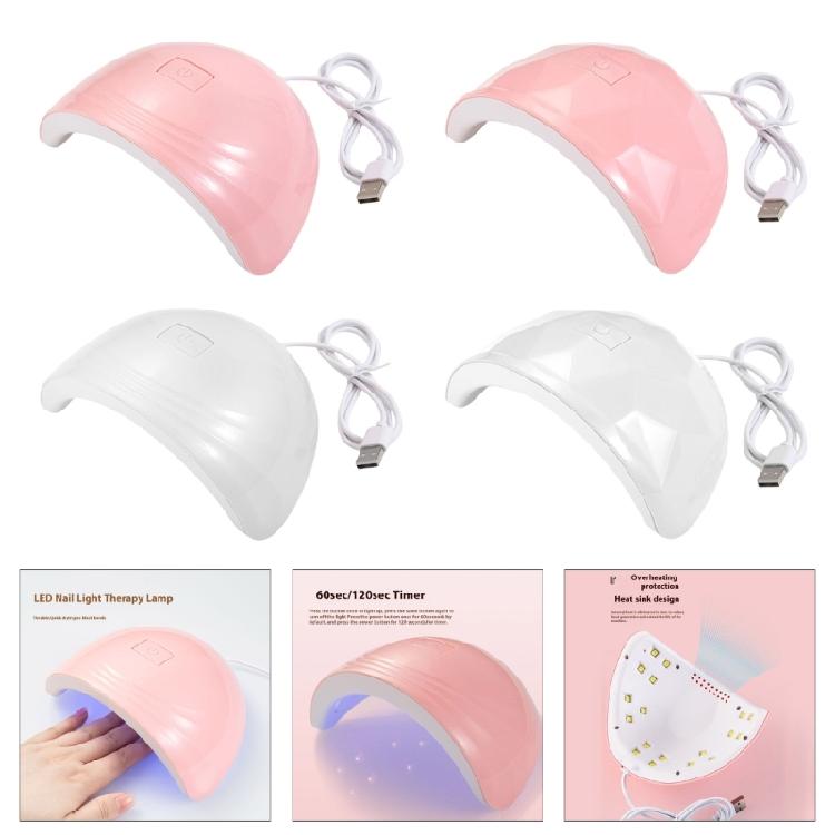 Professional Nail Drying Lamp With 18 LED Beads Nail Dryer 60S 120S Time Setting Nail Art Tools for Fast Curing