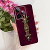 For Realme GT 7 7T Case RMX5061 RMX5085 Retro Initial Letters Crown Soft Silicone Cover For Realme GT 7 Pro RMX5010 GT7Pro Shell
