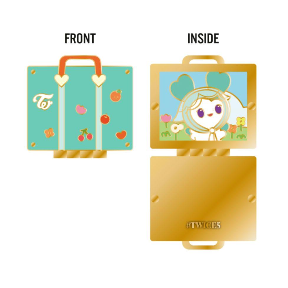 [USED] TWICE #TWICE5 Hinge Pin Badge Mina Mibury