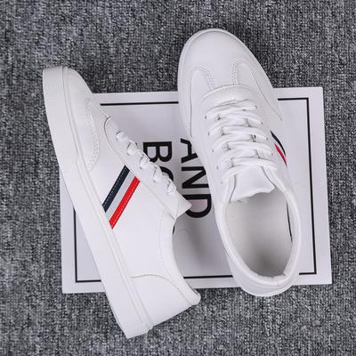 Kleine weiße Schuhe Herrenschuhe Koreanische Version Trend neue Low-Top Herren Freizeitschuhe Herbst und Winter Studenten Sportschuhe atmungsaktiv