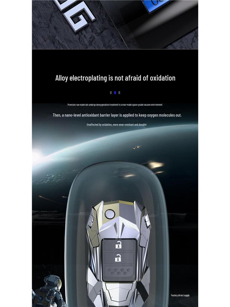 Ruiteng Key Case for 2025 Honda CRV, Civic, XR-V, Accord, Haoying, Binzhi, Xingge, Guandao