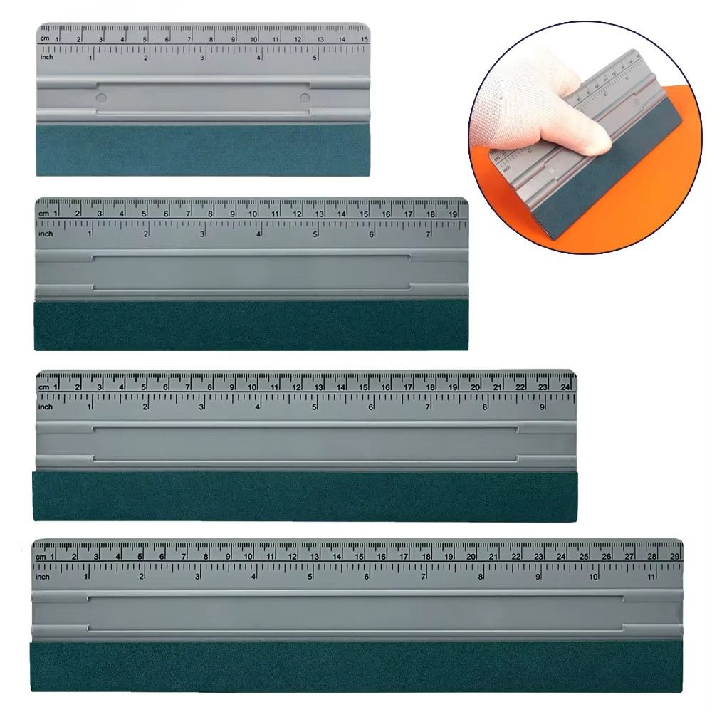 Scratch-Free Vinyl Wrap Squeegee Suede Felt Film Install Applicator  Car Window Tinting