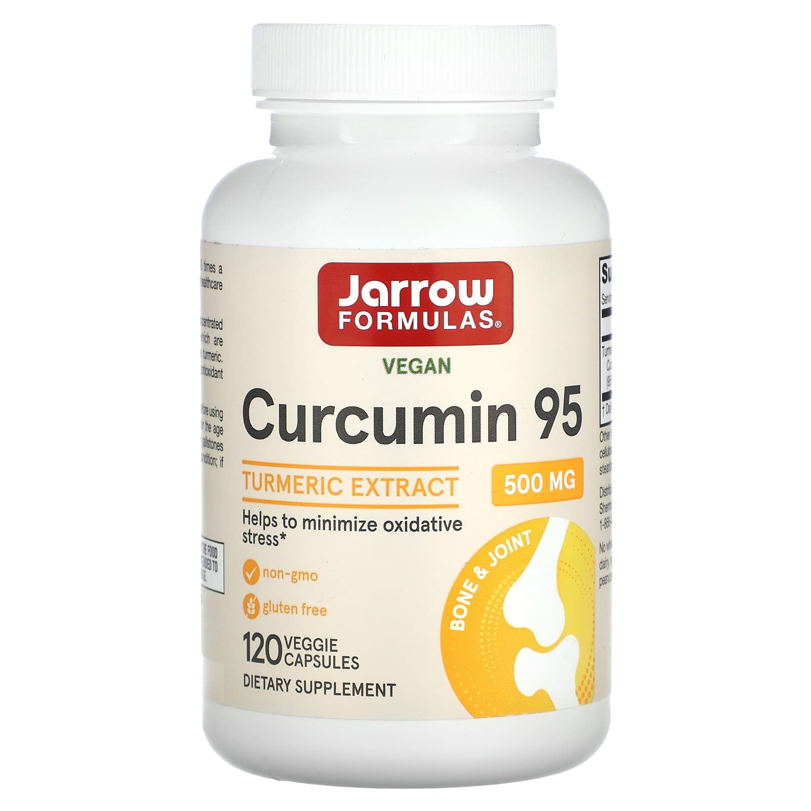 

Curcumin 95, Turmeric Extract, 500Mg, 120 Veggie Caps