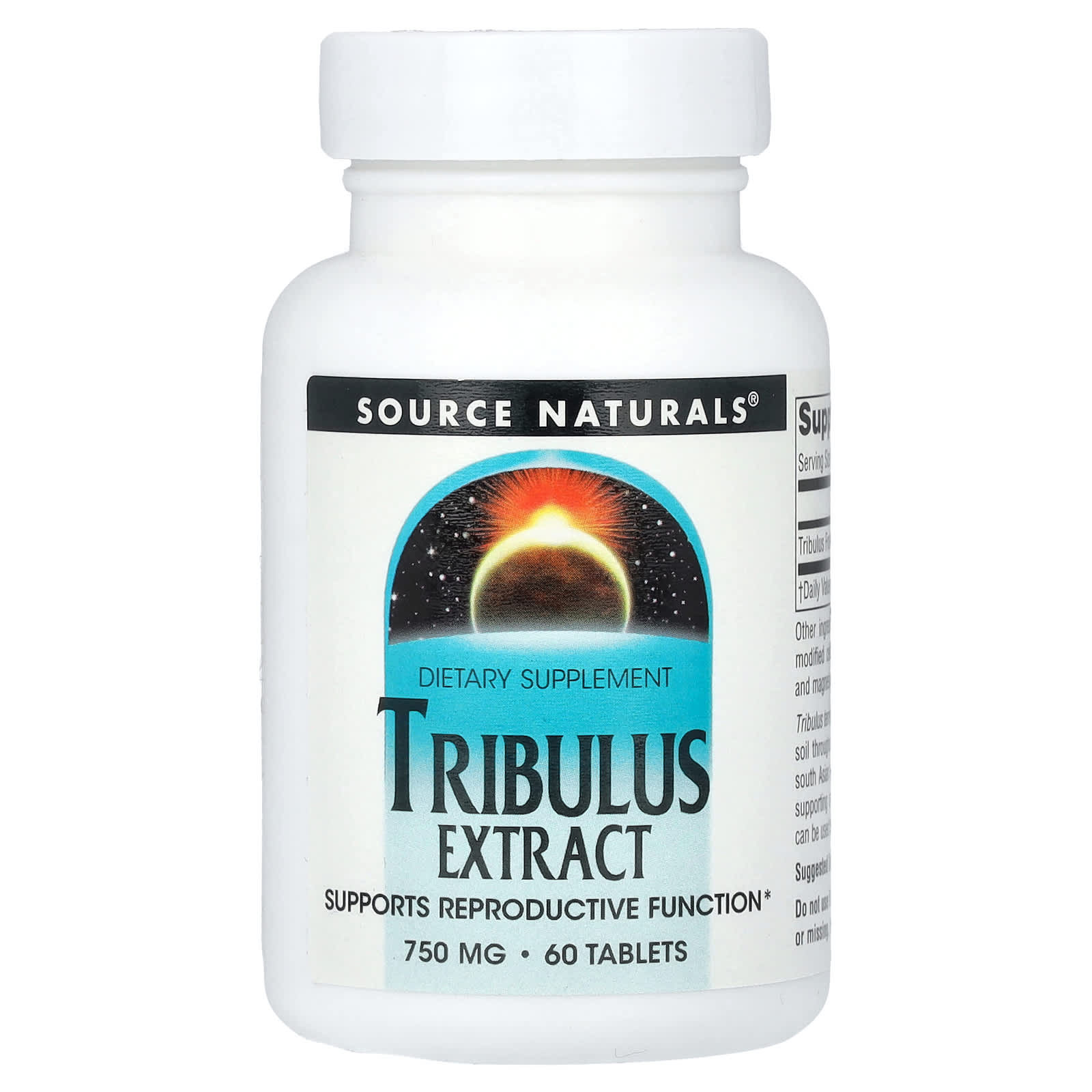 

Tribulus Extract, 750Mg, 60 Tablets