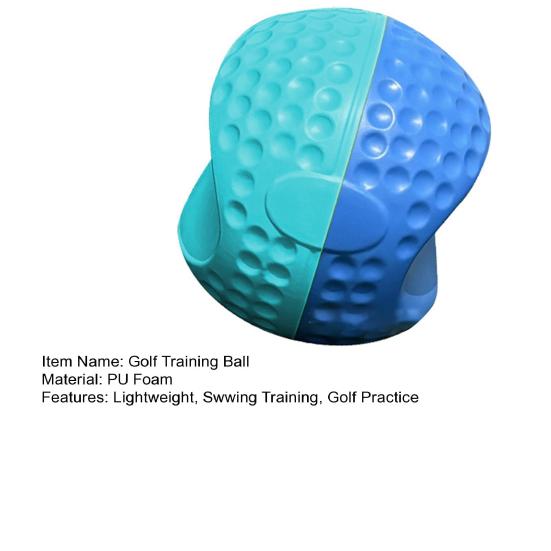 Golf Swing Training Aid PU Foam Ball Golf Swing Posture Correcter Indoor Outdoor Golf Practice Equipment for Beginners And Professionals