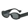 New Retro Oval Small Frame Sunglasses Men's and Women's Trend Sunglasses European and American Street Sunglasses S