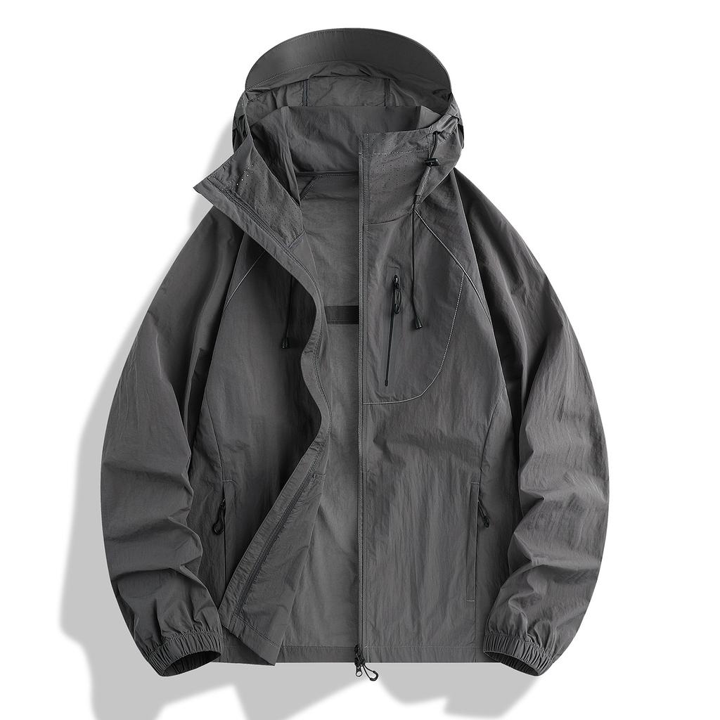 Great-looking sunscreen clothing for men and women 1011 new summer ice silk breathable skin clothing professional sunscreen clothing jacket