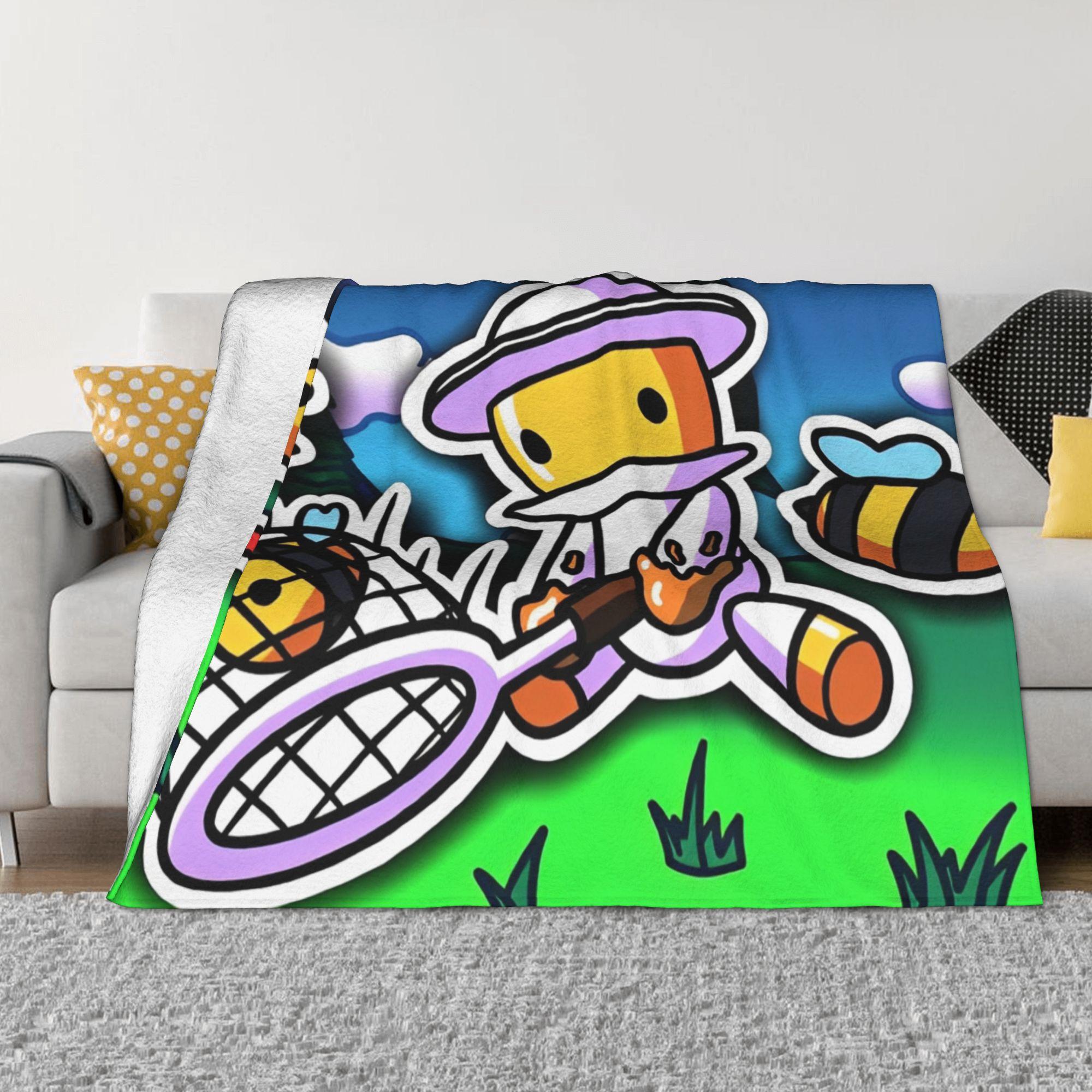 

Wobbly Life Online Game Blanket Multiple Sizes Soft and Lightweight Throw Blankets for Sofa Couch and Bed 75x90cm
