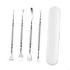 4 Pieces Blackhead Remover Removal Kit Lightweight Compact Ergonomic Handle Salon Double
