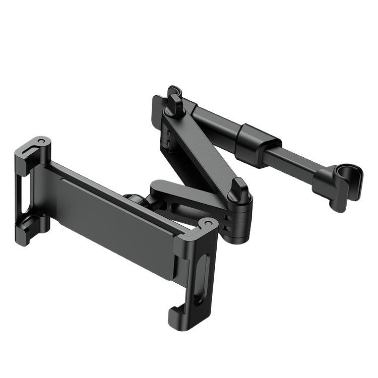 Car Rear Seat Headrest Mount: Multifunctional Tablet & Phone Holder with Back Cushion
