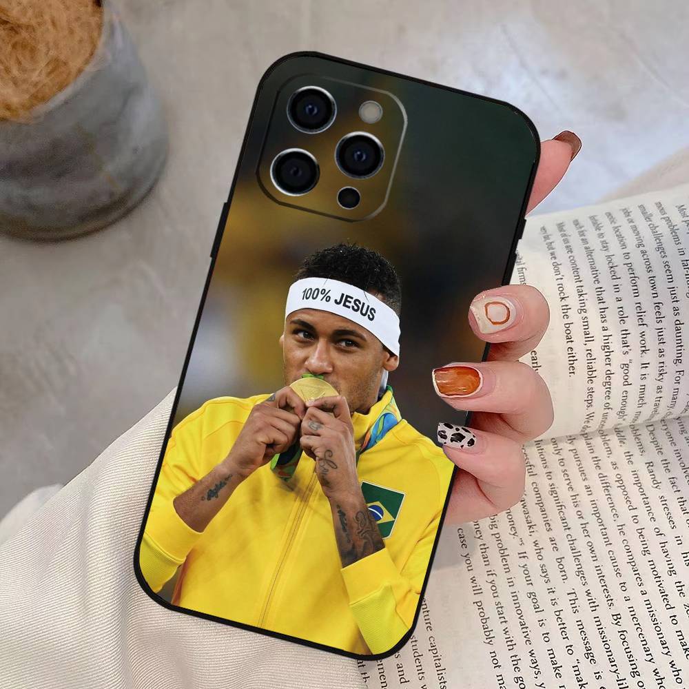 Football Star 10 N-Neymar Phone Case Silicone Soft For IPhone 17 16 15 14 13 12 11 X XR Plus Pro Max Plus