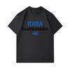 Men's 100% Cotton Crew Neck Short Sleeve T-Shirt, Casual Papa Graduate 4B Cyrillic Printed Soft Breathable Summer Tee, Comfortable Daily Wear Top for