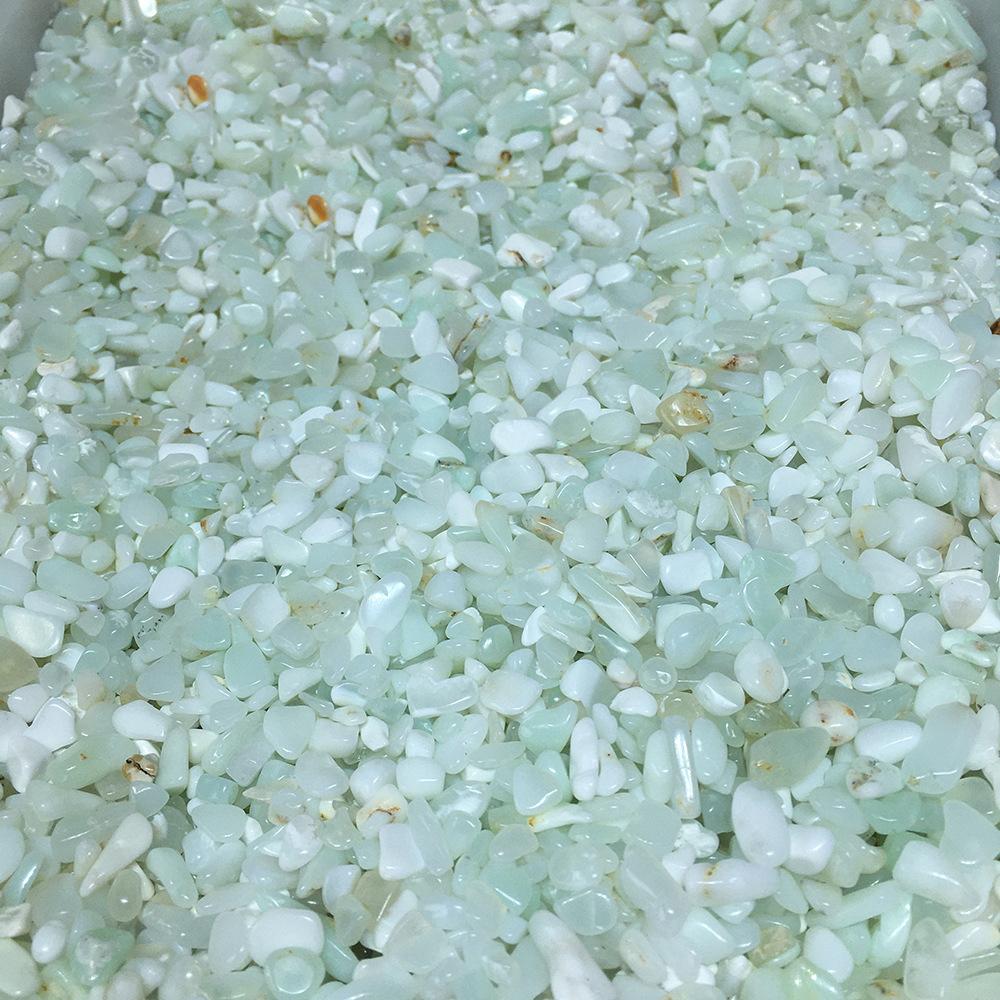 300g/Pack, Natural Donghai Crystal Chips Raw Stones for Good Luck, Meditation, Aquarium Gravel, Zen Decor, Terrarium, Positive Energy & Home Purifying