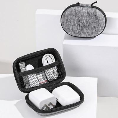 Portable Travel Storage Bag for Cables, Phone Chargers, Power Banks, USB Drives, and Earphones