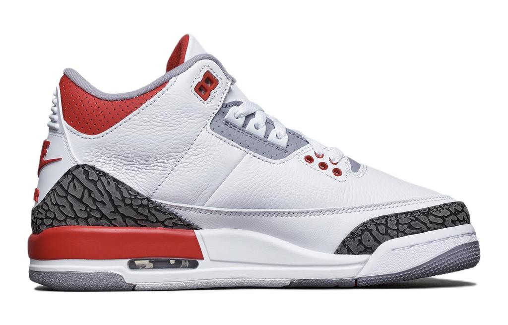Jordan 3 Retro Fire Red 2022 GS DM0967-160