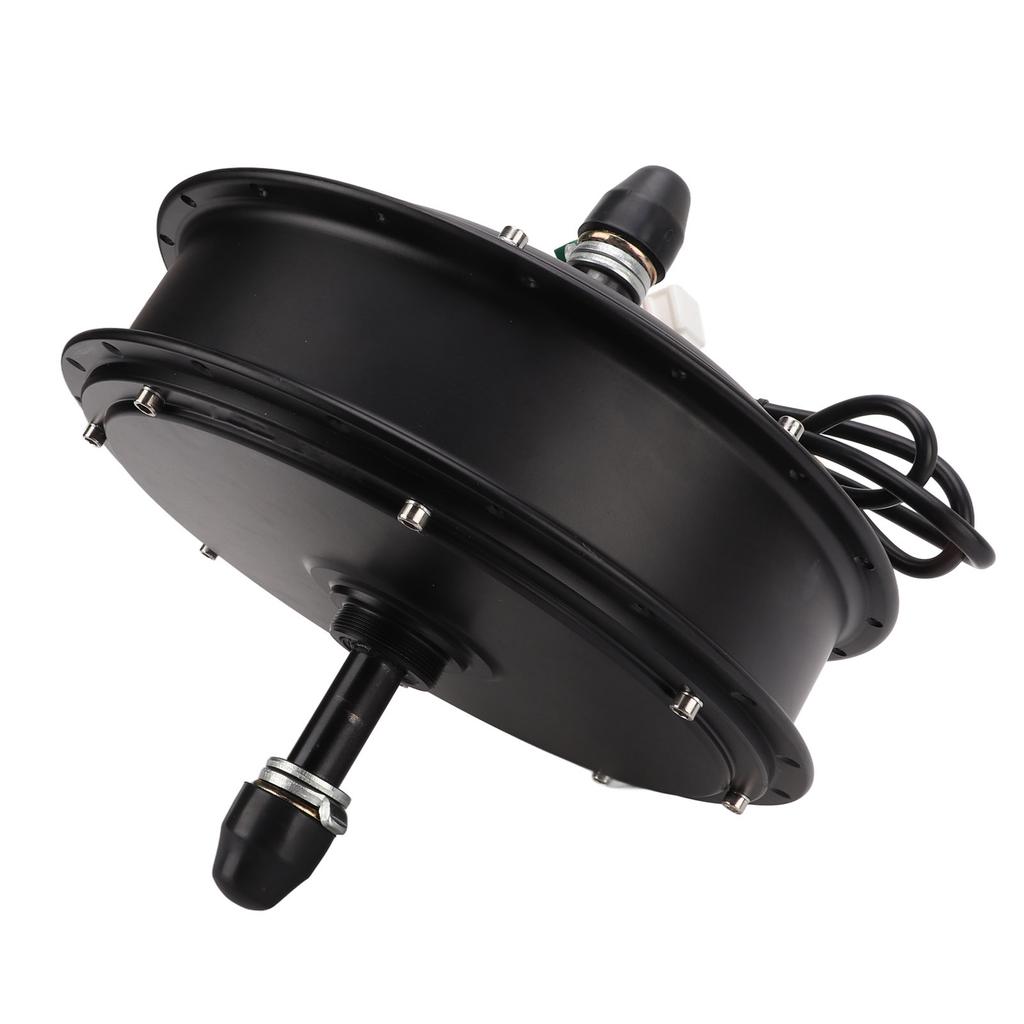 48V 1500W Rear Wheel Hub Motor Electric Bicycle Brushless Gearless Hub Motor for Snowmobile Electric Scooter
