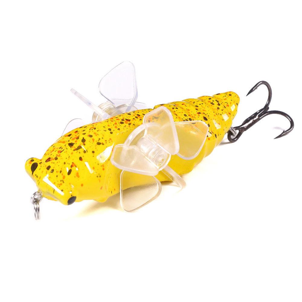 

5cm15.5gSurface Lure Bait Noise Insect Bait Long Casting Vibrating Sinking Swinging Bionic Swimming Bait Freshwater Saltwater Un 7.5cm-15.5g