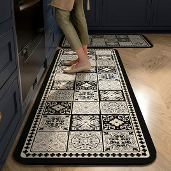 New Chinese Style Non-Slip Diatom Mud Tea Mat: Absorbent, Anti-Scalding Kitchen Drain and Insulation Pad