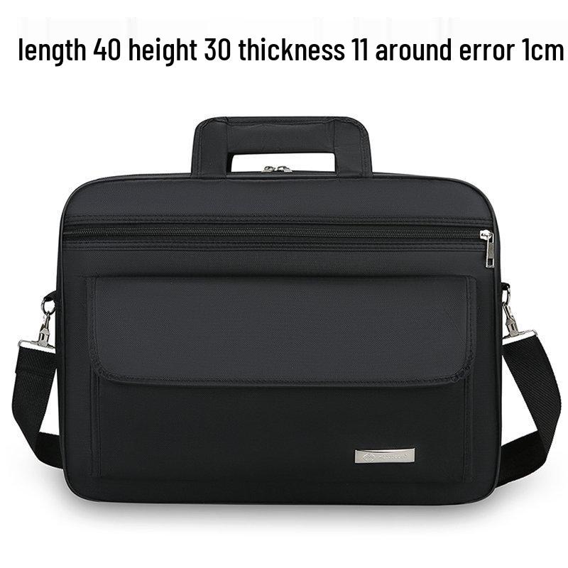 Men's 20" Oversized Waterproof Oxford Messenger Bag - Durable Business & Travel Briefcase