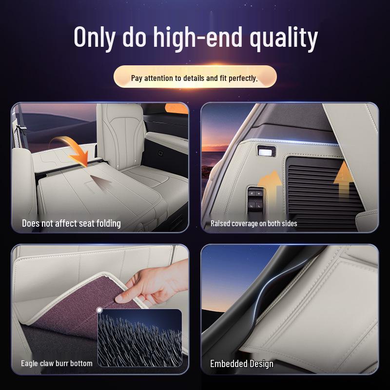 Full Coverage Trunk Mat for 2025 BYD Denza N8L - Interior Car Accessory