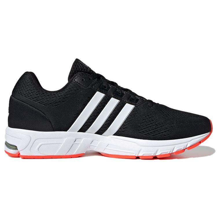 Adidas Equipment 10 Comfortable Mesh Slip-Resistant Durable Low-Top Casual Running Shoes Unisex Sneakers Black White Orange GX6028