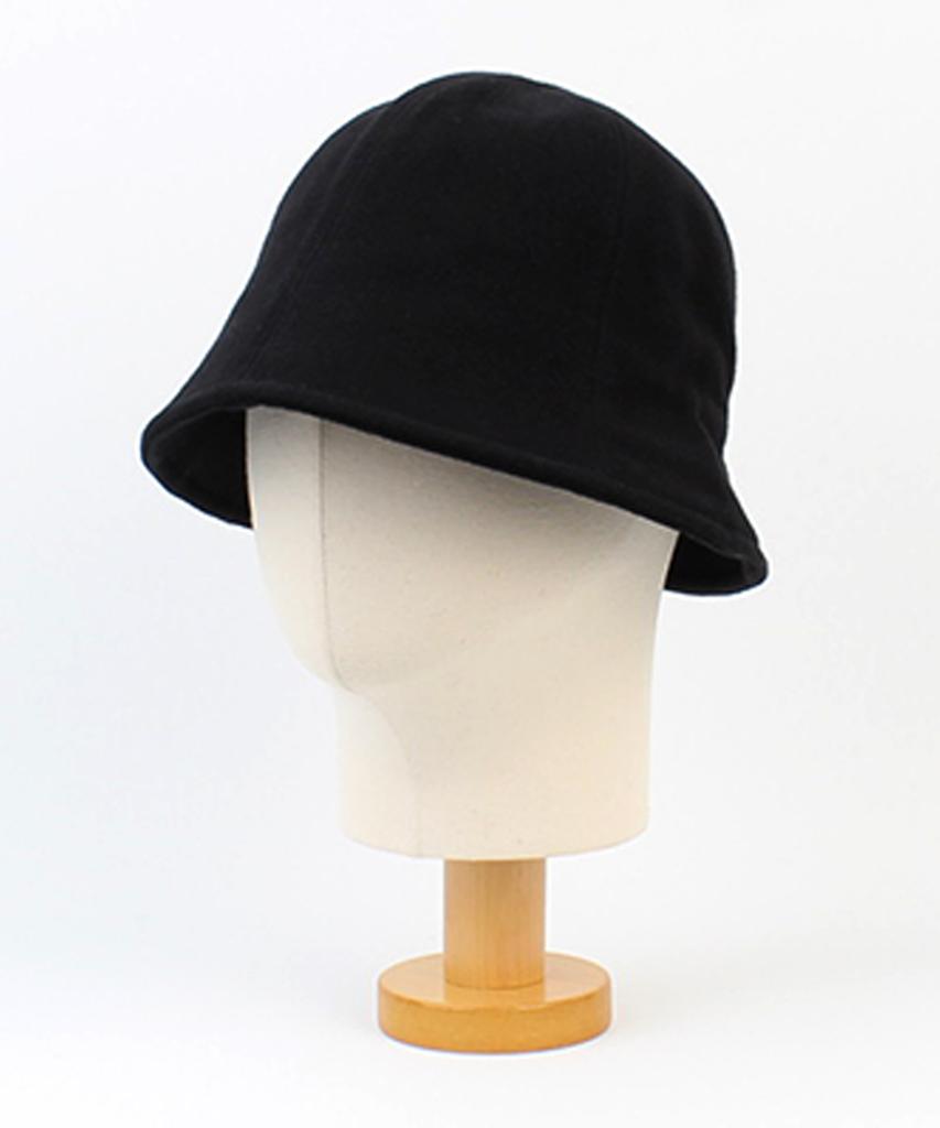 Yunibeosyeolkemiseuteuli Simple Wool Black Bucket Hat
