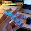 Led Keyboard Keychain Glow In The Dark Party Favors Luminous Keychains For Bags Relaxation Keychain On The Phone
