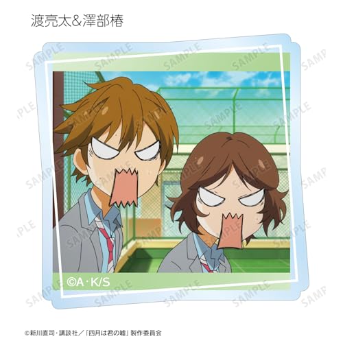 TV Anime "Your Lie In April" Trading Scene Acrylic Stickers Box of 18
