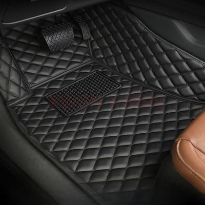 Custom 1 Pcs Driver Position Car Floor Mats for Kia Carens 5 Seat 2007-2012 7 Seat SHUMA 2010-2017 Interior Accessories