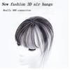 Fashion Women Beauty Invisible Seamless 3D Air Bangs Hairpiece Cover Up Baldness Thin Hair Topper