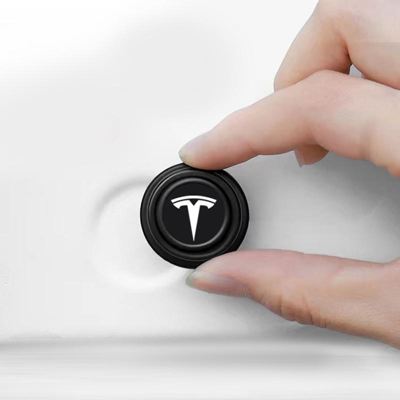 Car Door Shock Absorber Cushion Shockproof Pad Car Styling For Tesla Model 3 Model X S 2016-2020 Decals TM3 TMX TMS Decal