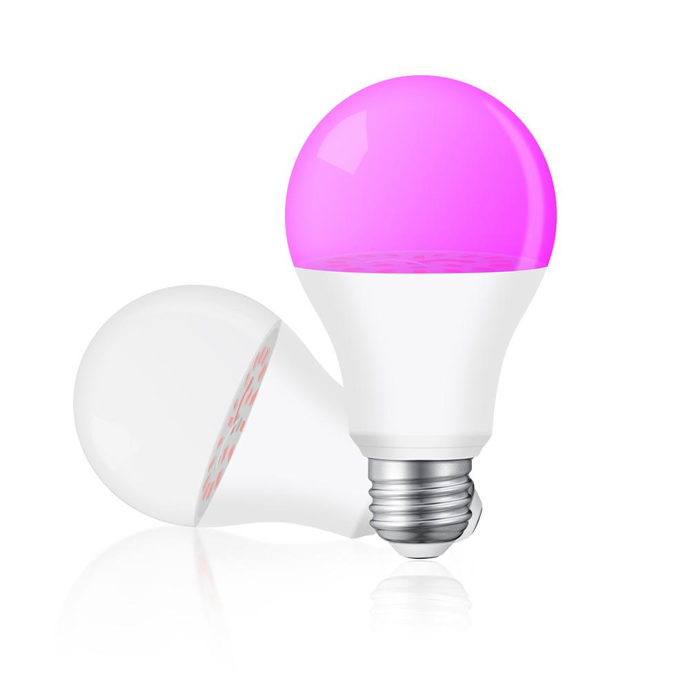 

Светодиодная лампа для растений Светодиодная лампа для выращивания растений Full Spectrum E27 White для комнатных растений Светодиодная лампа для выращивания растений Лампа для выращивания садовых цветов Ve Incandescent Bulbs светло-фиолетовый