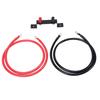Car Remote Battery Terminals 4AWG 1.2M Battery Jump Post Relocation Kit for UTV ATV Car Trucks RV Tractor Boat
