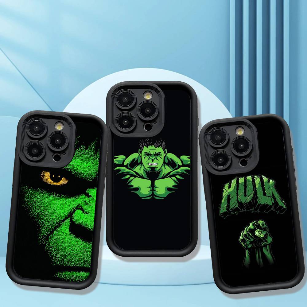 Superhero H-Hulk Phone Case For IPhone 17 16 15 14 13 Pro Max Plus 12 11 Cover