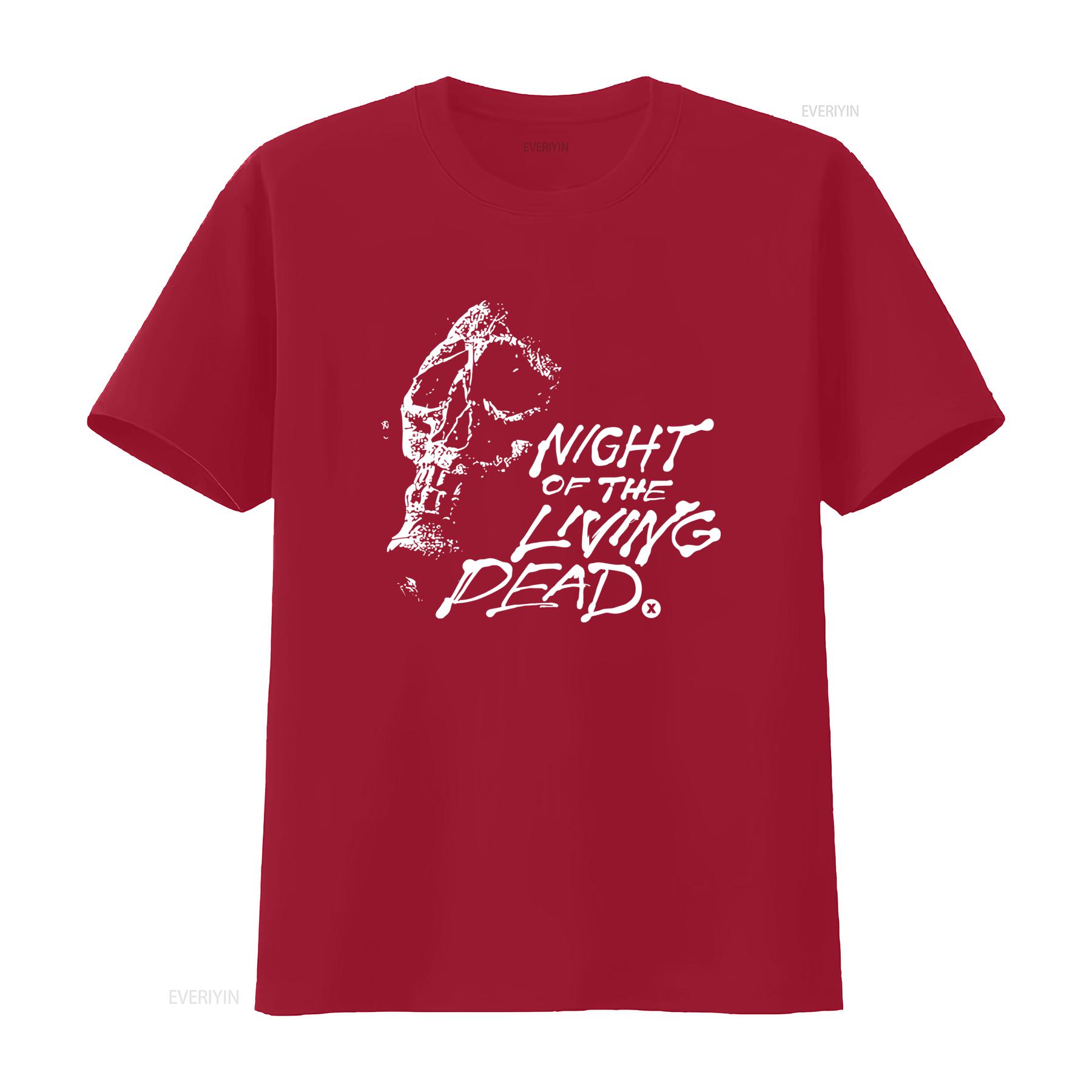 Night Of The Living Dead Horror Cult Classic T Shirt Available In S And XXL Sizes vintage Washed streetwear Unisex Versatile S