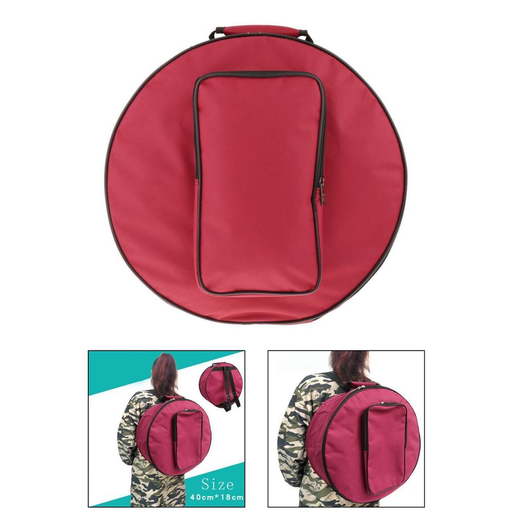 Koffer mit Trommel Schulterrucksack Aufbewahrung Snare Taschen Tasche Tasche Außengurt