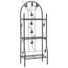 Day and Night - Day and Night Pot Rack 3 Levels Black Iron 52x28x128 Cm