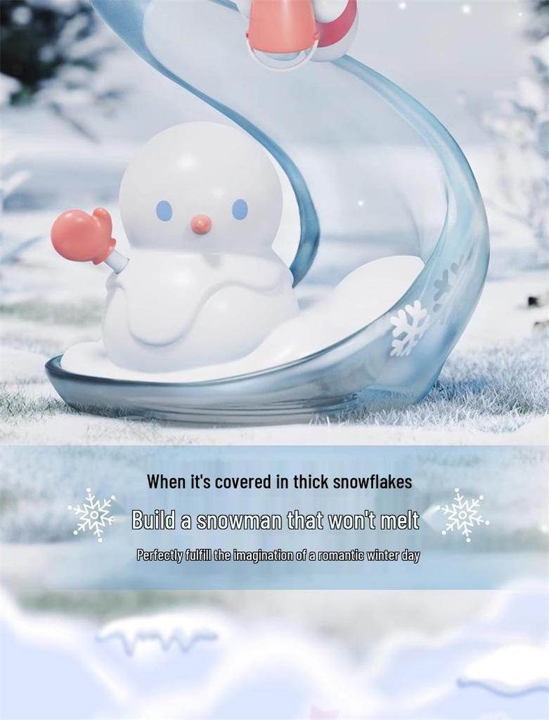 Sanrio Family Luminous Elf Ornament: Kuromi & Pompompurin Atmosphere Lamp