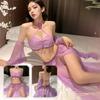 Lace Hanfu Cheongsam Lingerie Set - Seductive Cosplay Underwear for Intimate Moments