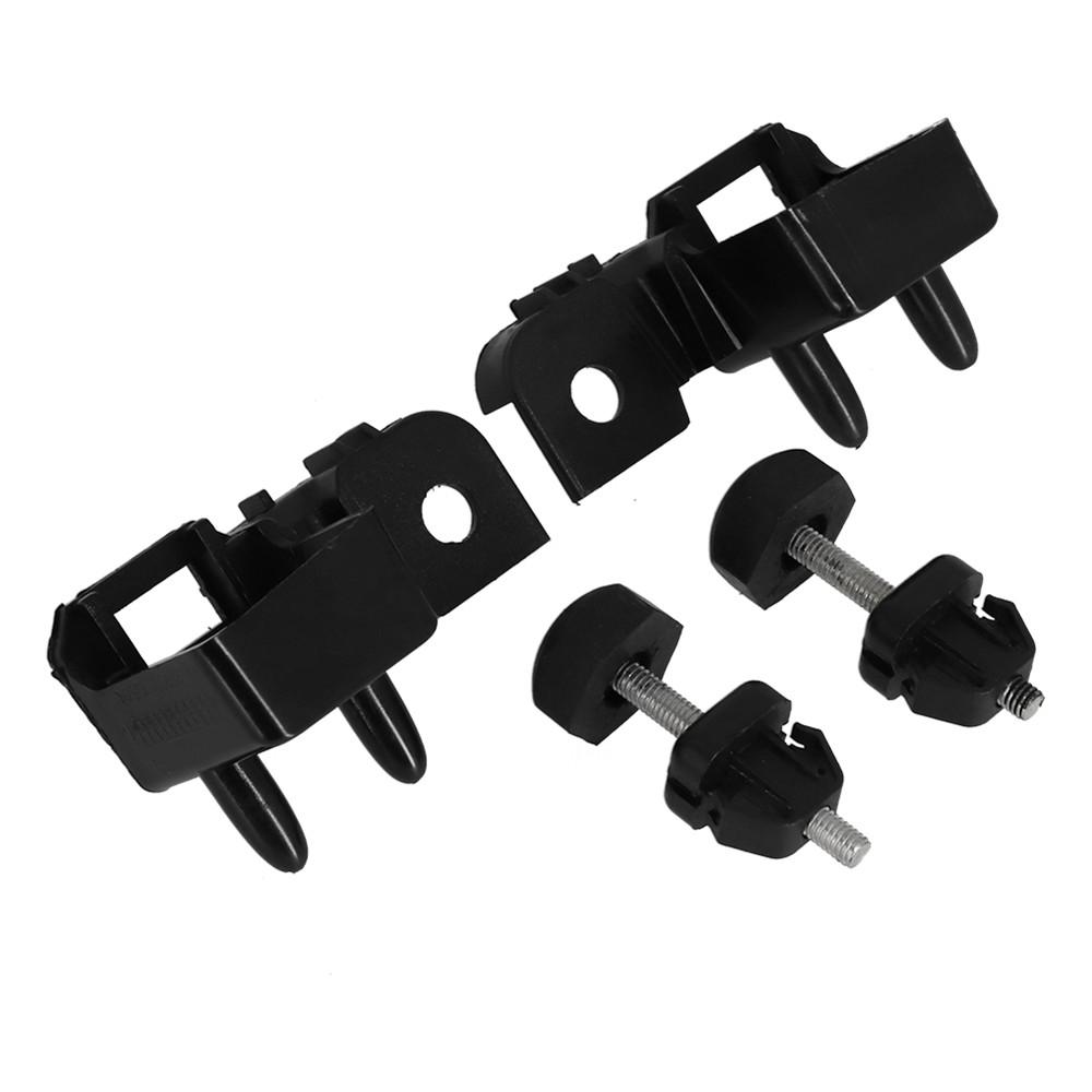 4Pcs Hood Bumper Stopper Bracket For Ford Fusion MKZ 2013-2020 Left&Right Side