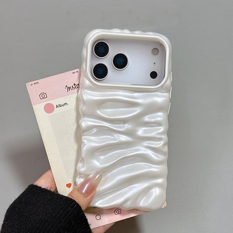 Cute Cake Cream Pattern Glossy TPU Phone Case For For Iphone 17 16 Pro Max 1 14 Plus Air 13 Shockproof 3D Bumper Cover