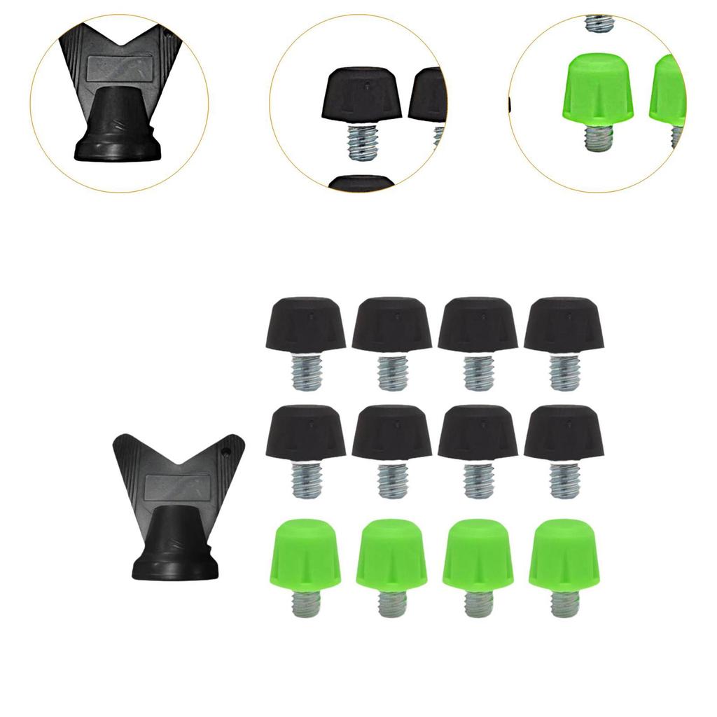 8Pcs Football Shoe Spikes Track Shoes Accessories for Competition Outdoor